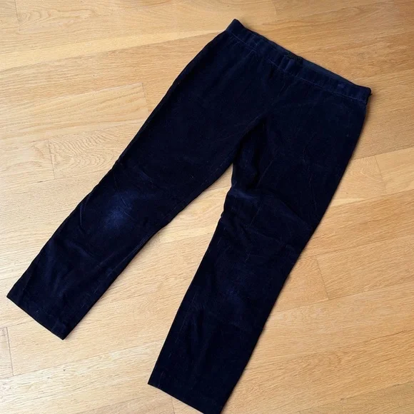 The Row Indigo Blue Corduroy Pants - Picture 2 of 9